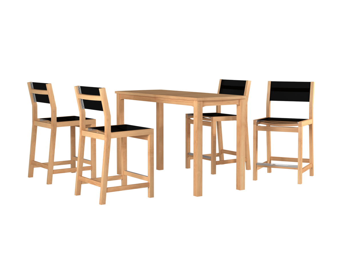 Marais 5-Piece Counter Height Set