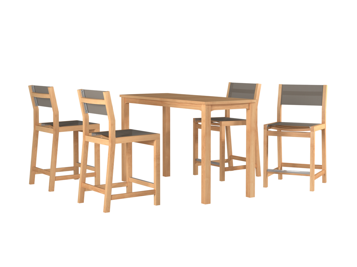 Marais 5-Piece Counter Height Set