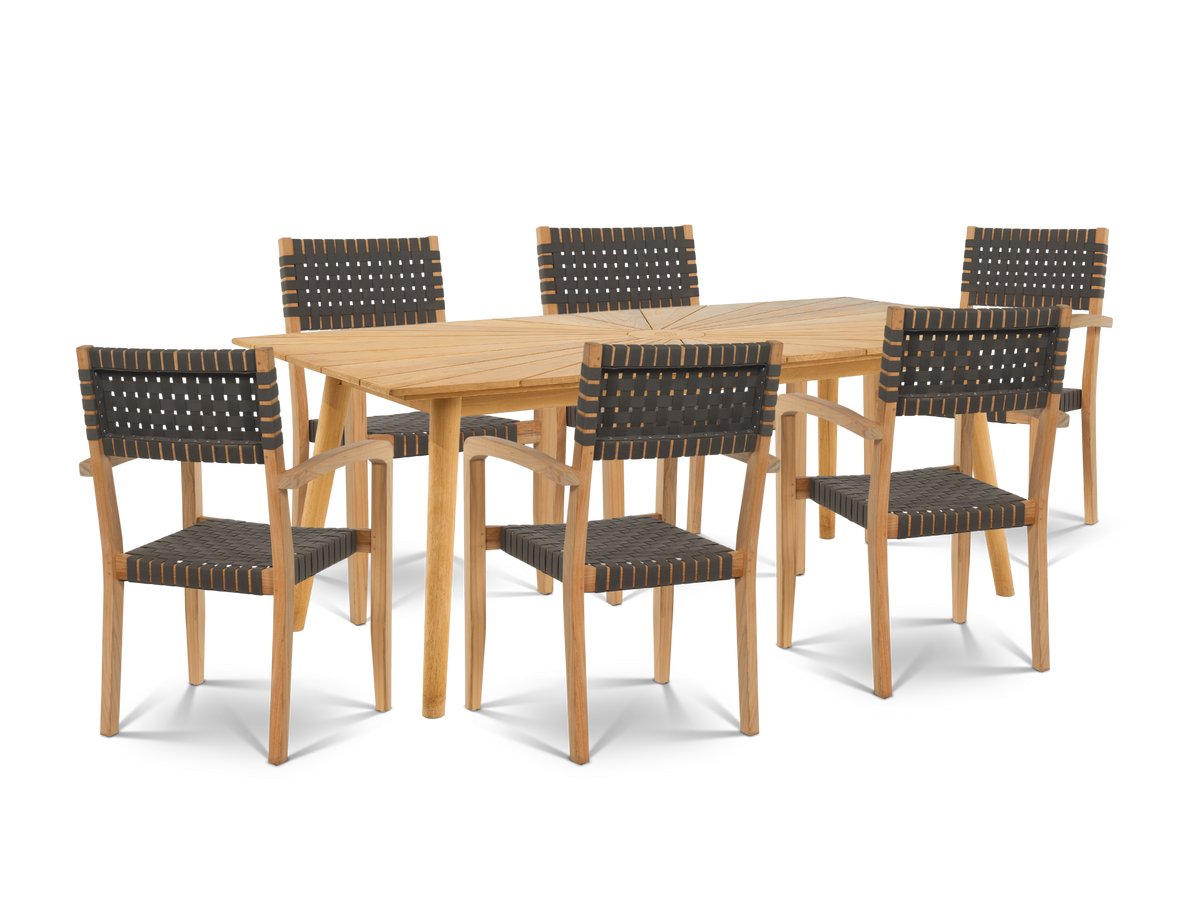 Plaisance Rectangular Dining Set