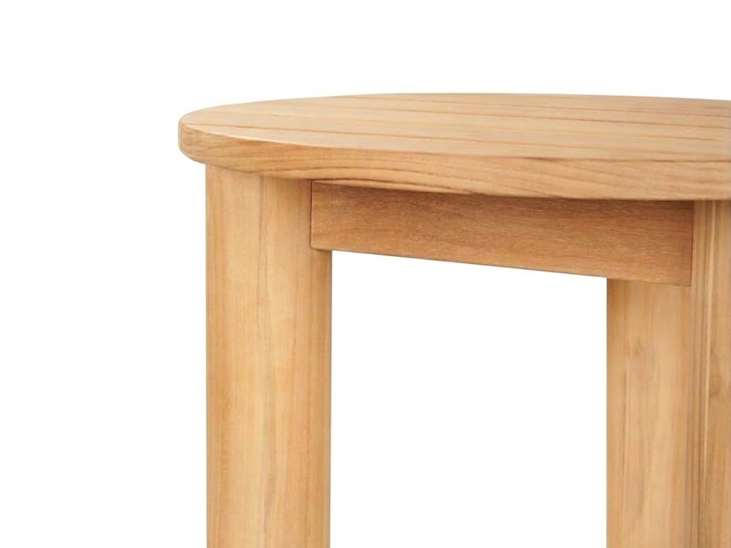 Breuer teak side table, view 4