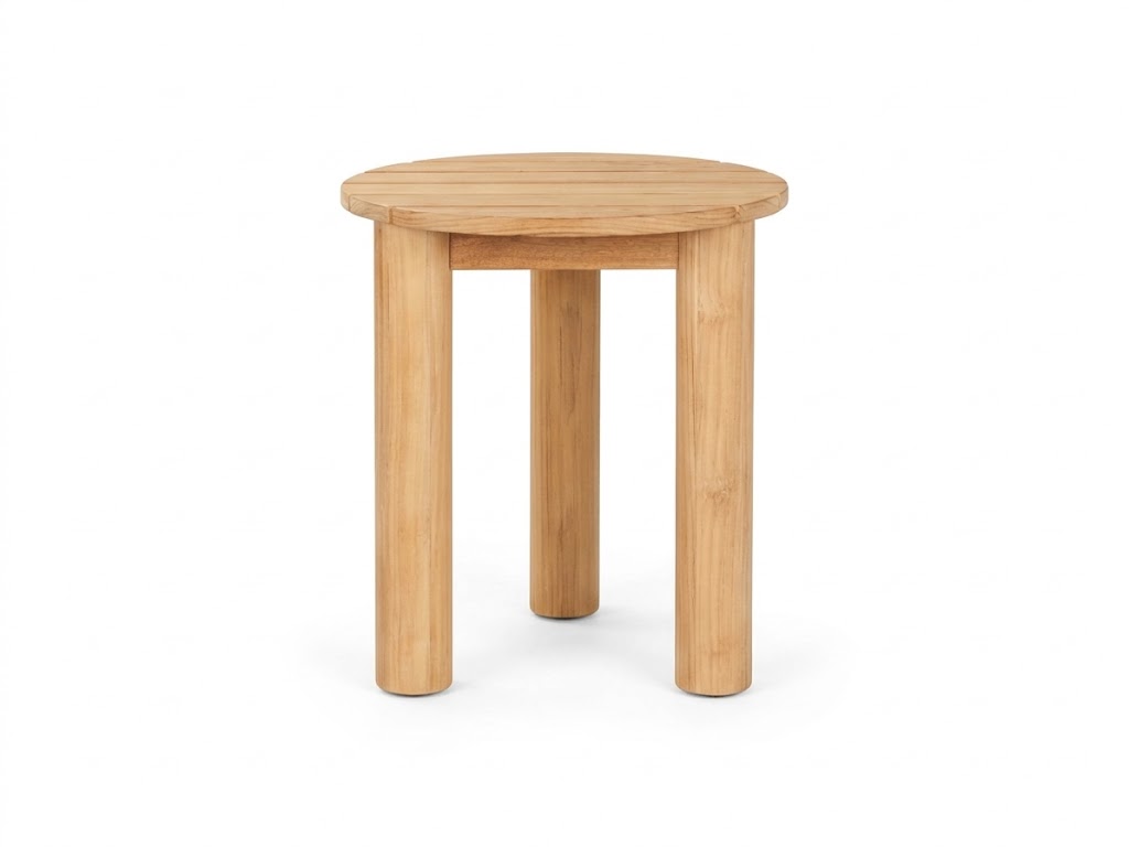 Breuer teak side table, view 2