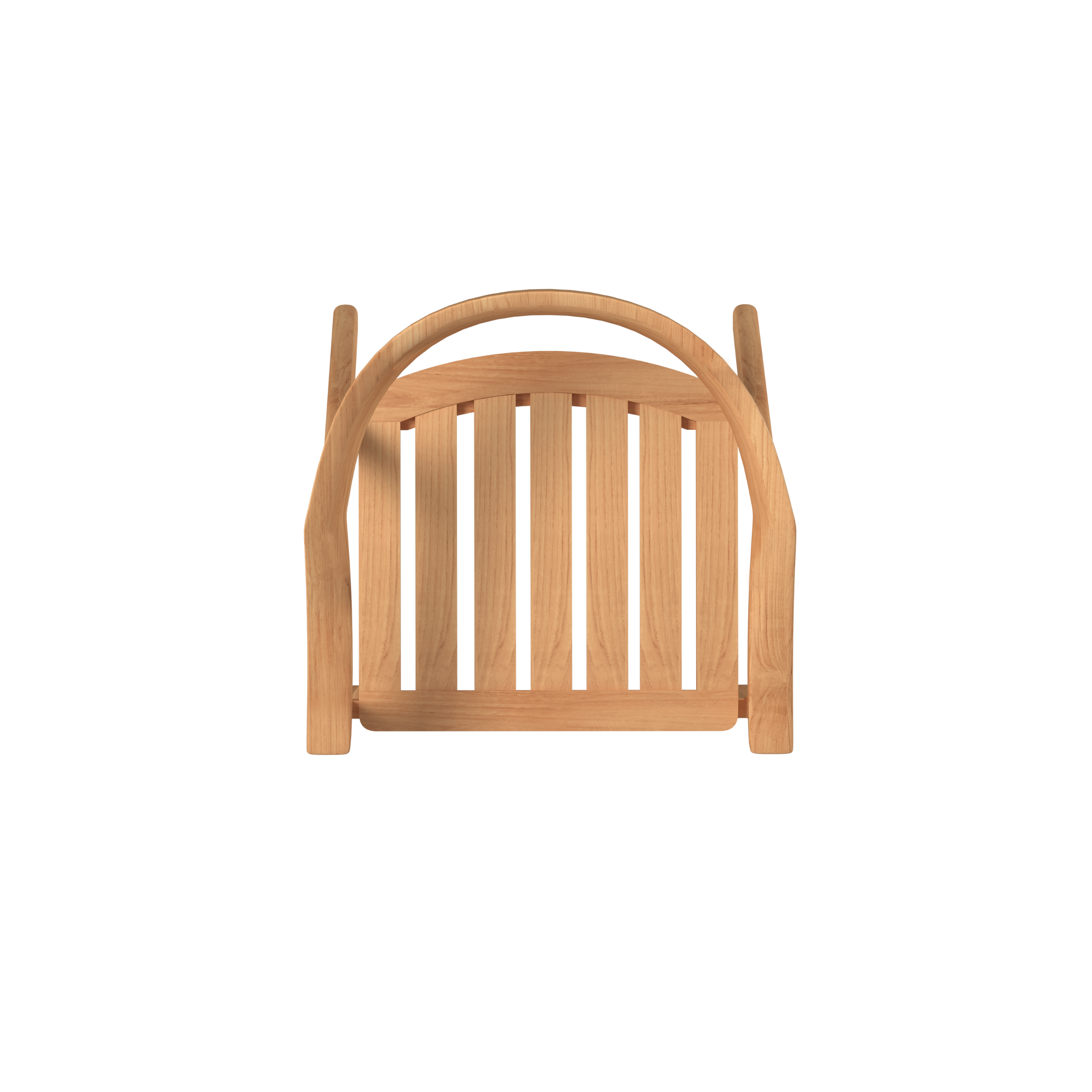 Lechair teak dining armchair — detail view 5