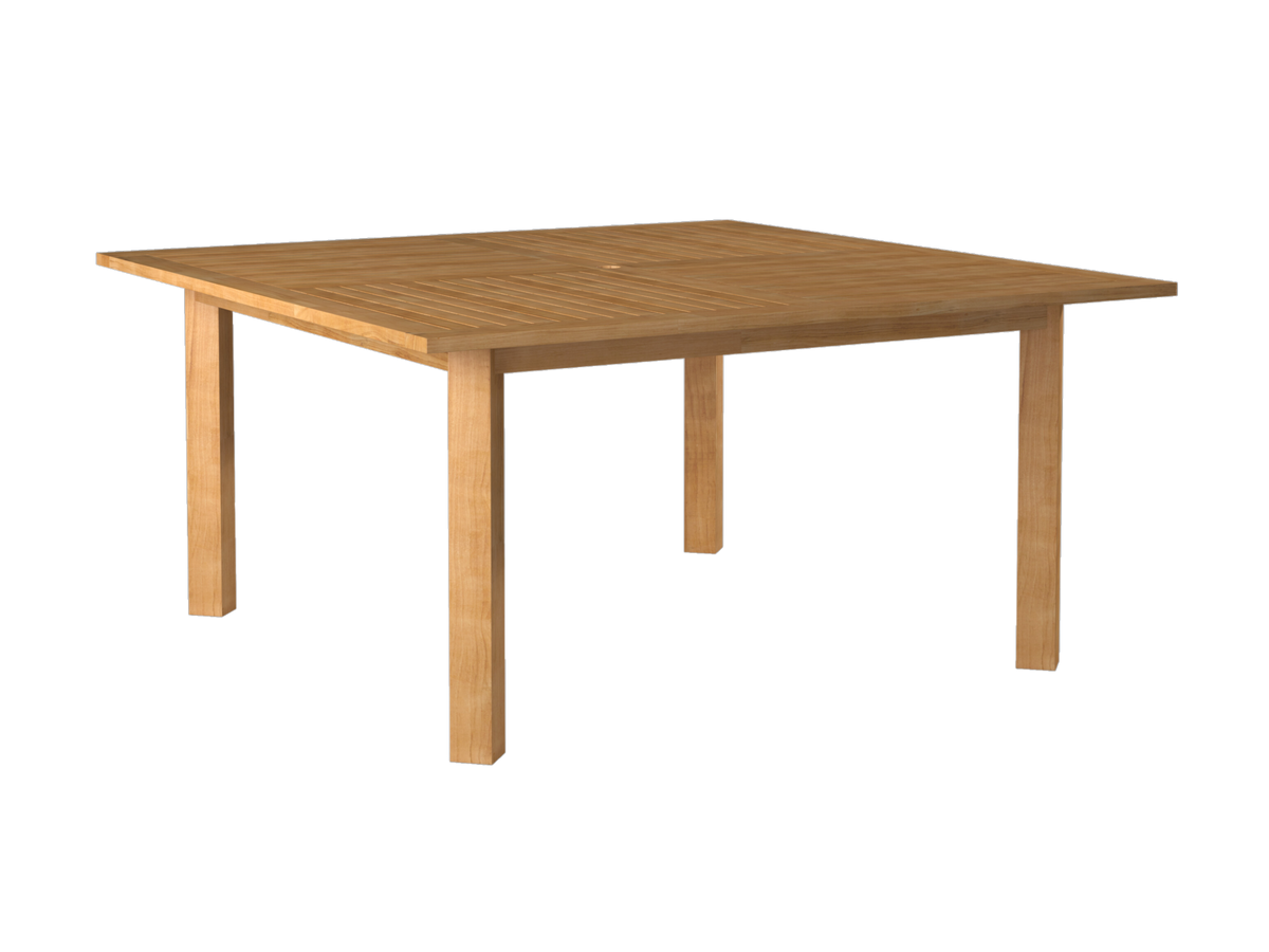 Theophile teak dining table, by Curated Maison
