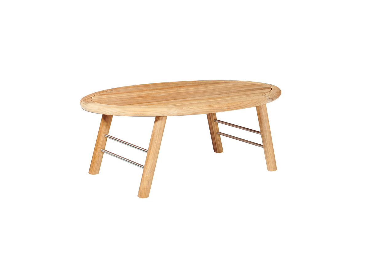 Daniele teak coffee table, by Curated Maison