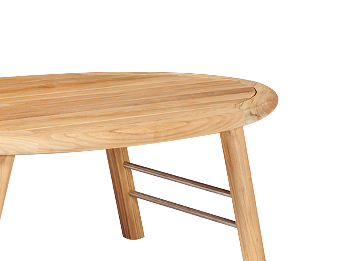 Daniele teak coffee table, view 2
