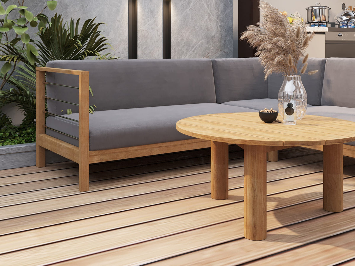 Breuer teak coffee table, view 6