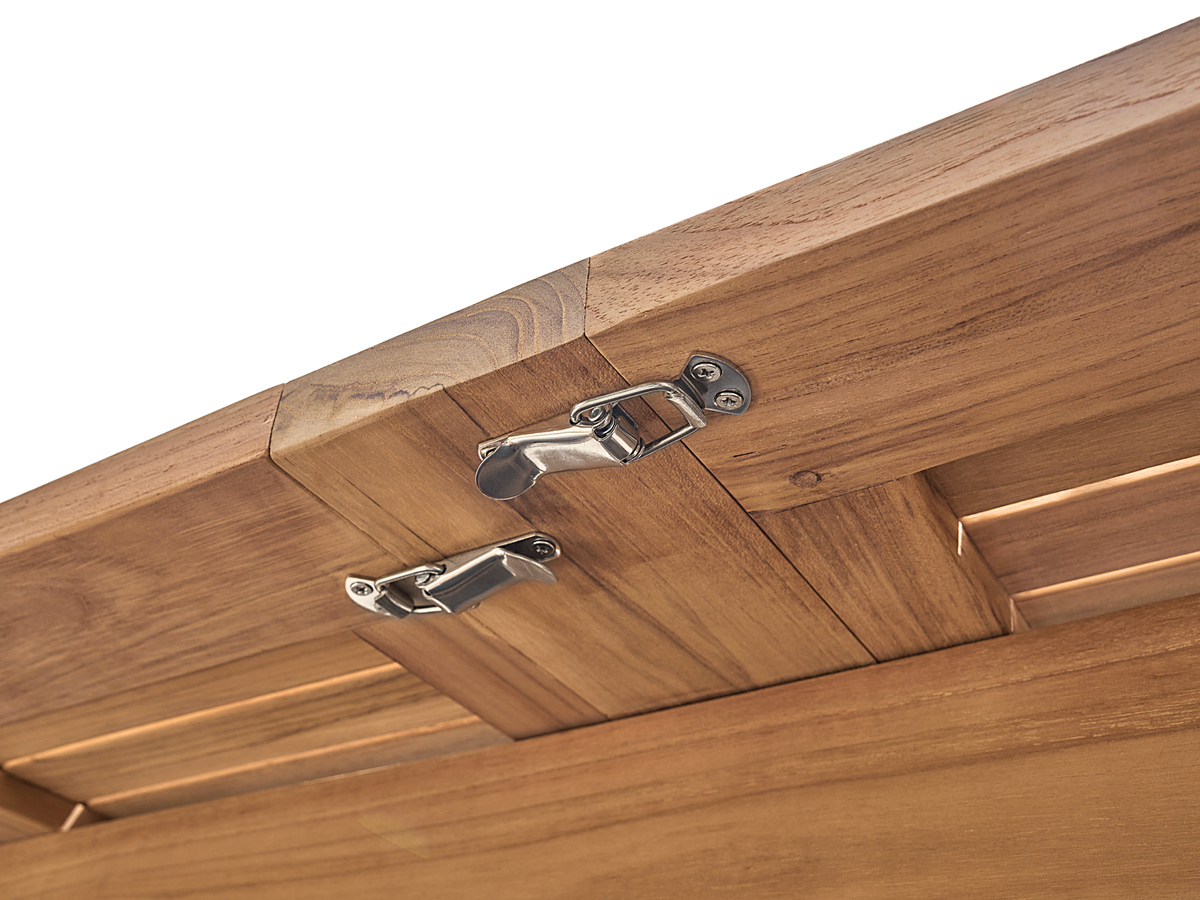 Olivier teak dining table, view 3